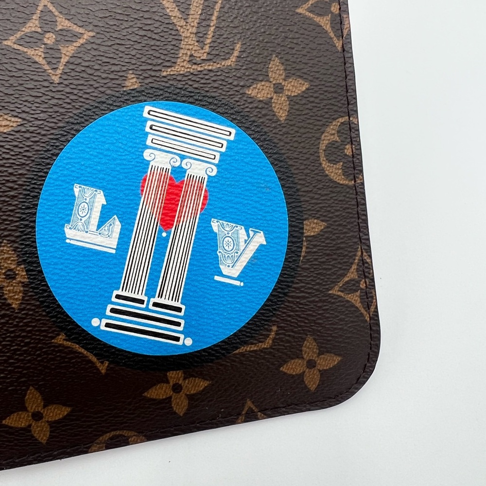 Sold! Louis Vuitton Neverfull MY LV WORLD TOUR Pochette Monogram Canvas Like New - Picture 9 of 15